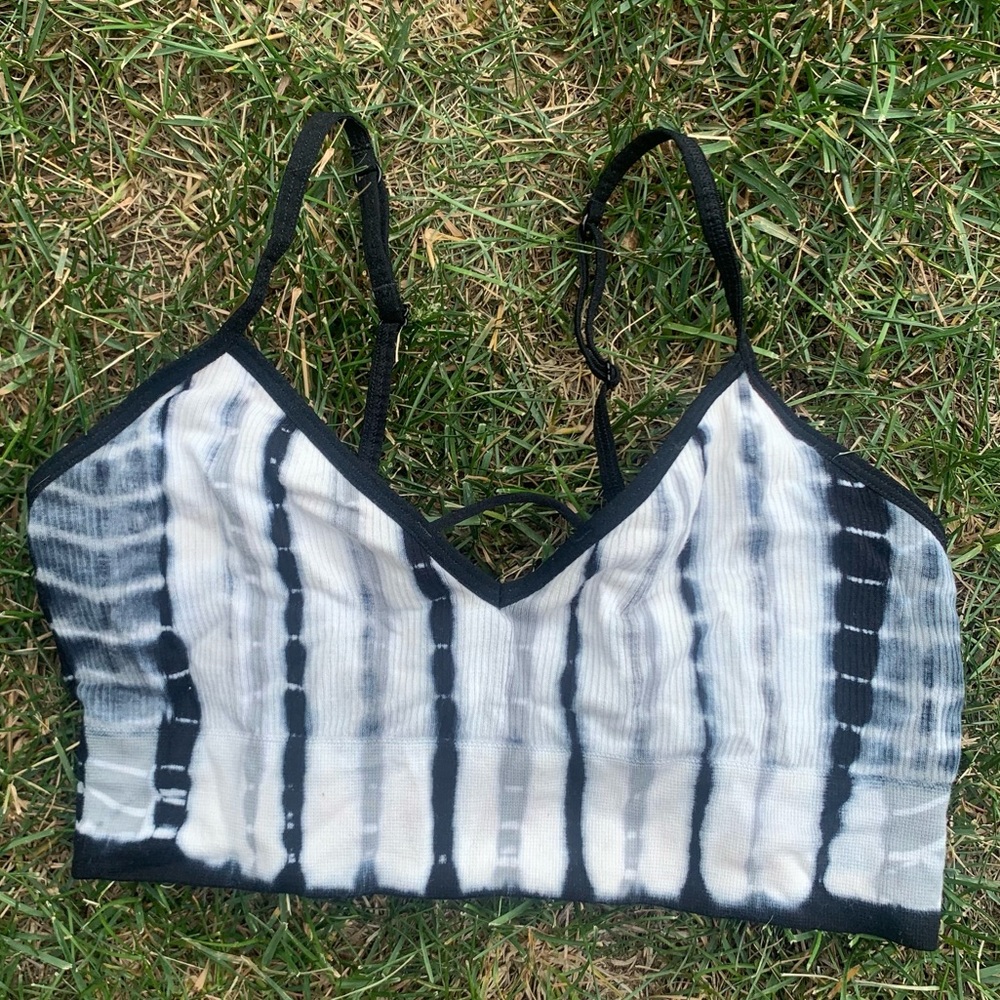tie dyed comfy bra
